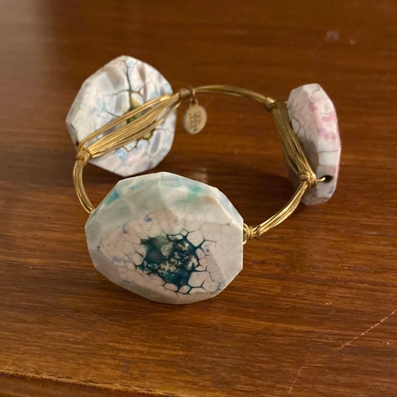 Bourbon and Boweties agate bangle - Picture 1 of 4